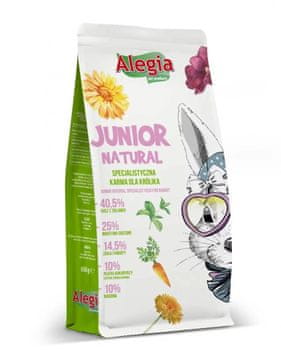 Junior AL11 Krmilo za kunce Junior Natural - 650g