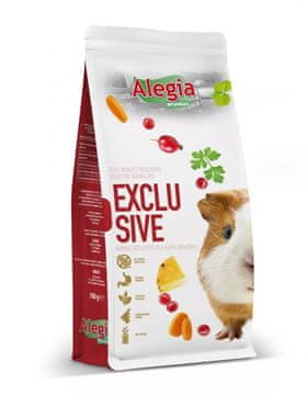 EXCLUSIVE ALEGIA Exclusive hrana za morske prašičke, 700g, zelenjava