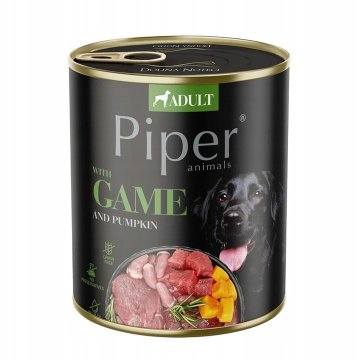 shumee DOLINA NOTECI Piper hrana za pse z divjim prašičem in bučo 800 g