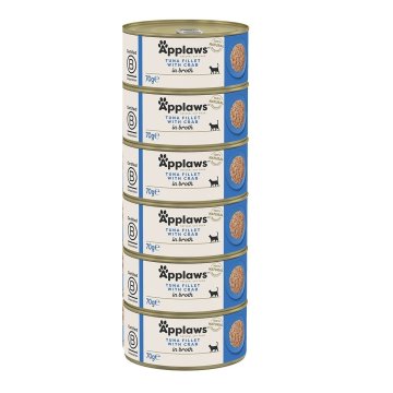 shumee Applaws Cat Tin Tuna z rakovico 6x70 g