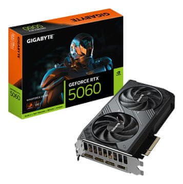 Gigabyte GIGABYTE GeForce RTX 5060 WINDFORCE OC 8GB GDDR7 grafična kartica