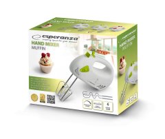 shumee ESPERANZA ROČNI MEŠALNIK ZELEN 150 W MUFFIN