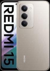 shumee Pametni telefon Xiaomi Redmi 15 6/128GB v titanovo sivi barvi