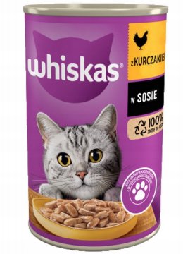 shumee WHISKAS Adult Chicken - pločevinka 400 g
