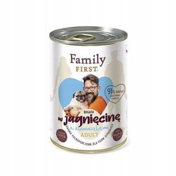 shumee FamilyFirst hrana za odrasle z jagnjetino in krompirjem 400 g