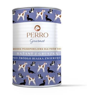 shumee PERRO Gourmet fazan s hruško za pse 400 g