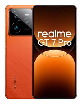 shumee Pametni telefon realme GT7 Pro 5G 12/512GB DS Mars Orange