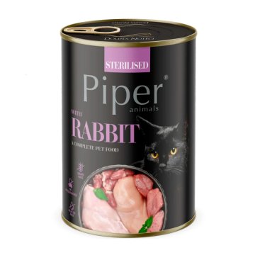 shumee DOLINA NOTECI Piper mokra hrana z zajcem za sterilizirane mačke 400 g