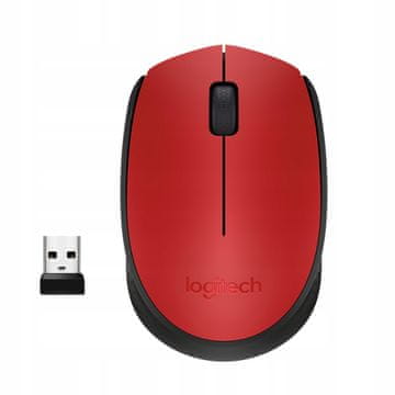 shumee Miška Logitech M171 RDEČA