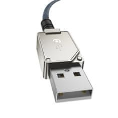 shumee Baseus neprelomljiv USB-IP kabel 2,4 A 1 m (bel)