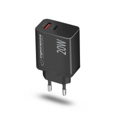 Esperanza Polnilnik Esperanza EZC105K 20W, Črna