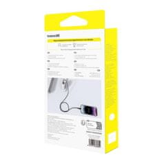 shumee Baseus Dura 2.4A kabel 1m (črn in zlat)