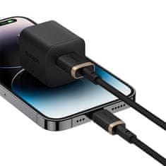 shumee Baseus Dura 2.4A kabel 1m (črn in zlat)