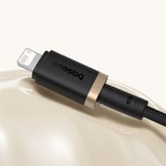 shumee Baseus Dura 2.4A kabel 1m (črn in zlat)
