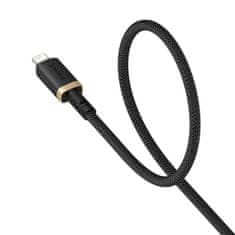 shumee Baseus Dura 2.4A 2m kabel (črn in zlat)