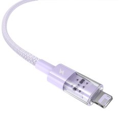 shumee Kabel Baseus Gem 2,4 A 1 m (vijoličen)