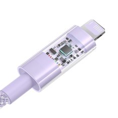 shumee Kabel Baseus Gem 2,4 A 1 m (vijoličen)