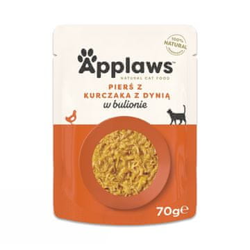 shumee Applaws mačja vrečka s piščancem, bučo in divjim rižem 70 g