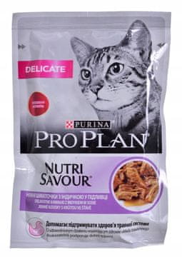 shumee Purina Pro Plan Cat Nežna vrečka s puranom 85 g