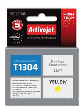 shumee Črnilo ActiveJet za Epson T1304 novo AE-1304N