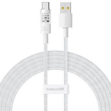 shumee Baseus Gem USB-USB C kabel 100W 2m (bel)