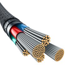shumee Baseus nezlomljiv USB C-IP kabel 20W 2m (črn)
