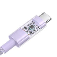 shumee Kabel Baseus Gem USB-USB C 100W 1m (vijoličen)