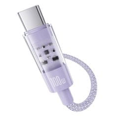 shumee Kabel Baseus Gem USB-USB C 100W 1m (vijoličen)
