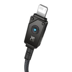 shumee Baseus neprelomljiv USB-IP kabel 2,4 A 1 m (črn)