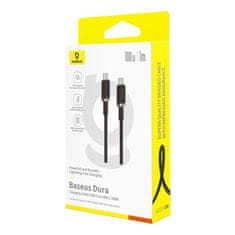 shumee Baseus Dura kabel tipa C-tip C 100W 1m črno-zlat
