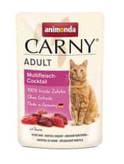 Animonda Animonda Carny mokra hrana za odrasle mačke mešanica okusov 24 x 85 g