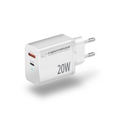 ESP Esperanza EZC105W Napajalni adapter 20W bel