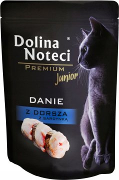 shumee DOLINA NOTECI Premium mokra hrana za mucke s trsko in sardinami 85 g