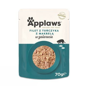 shumee Applaws Cat Pouch Jelly Tunin file v skuši 70 g