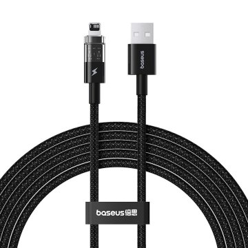 shumee Kabel Baseus Gem tipa C 2,4 A 2 m (črn)