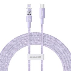 shumee Baseus Gem USB C-IP kabel 20W 2m (vijoličen)
