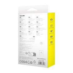 shumee Baseus neprelomljiv USB-USB C kabel 100m 1m (črn)