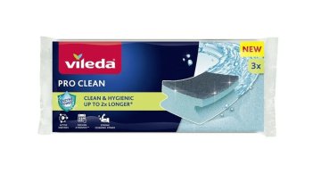 shumee Vileda Pro Clean profilirana gobica z encimi 3 kosi.