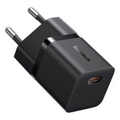 shumee Stenski polnilnik Baseus GaN5 1C 25 W EU (črn)