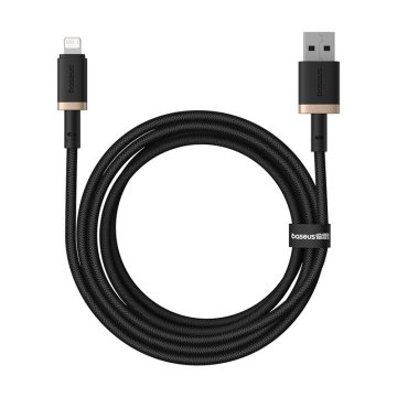 shumee Baseus Dura 2.4A 2m kabel (črn in zlat)