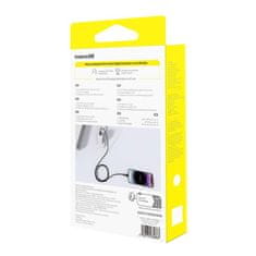 shumee Baseus Dura 2.4A 2m kabel (črn in zlat)