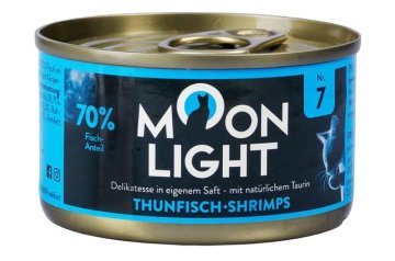 shumee Mokra hrana za mačke Moonlight Dinner št. 7 - tuna in kozice 80 g