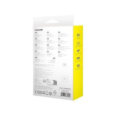 shumee Baseus neprelomljiv USB-IP kabel 2,4 A 1 m (bel)