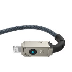 shumee Baseus neprelomljiv USB-IP kabel 2,4 A 1 m (bel)