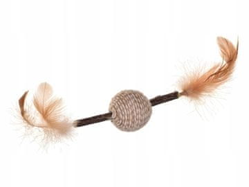 shumee TRIXIE Matatabi igra s perjem 20 cm 42431