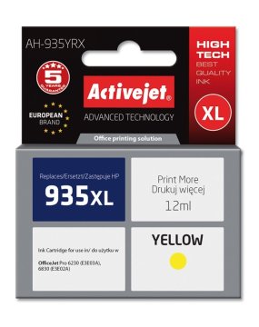 shumee Črnilo ActiveJet za HP 935XL C2P26A, reg. AH-935YRX