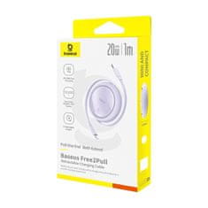 shumee Baseus Free2Pull 20W 1m kabel (vijoličen)