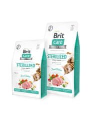 shumee BRIT CARE Mačja hrana za mačke brez žitaric, sterilizirana, 7 kg