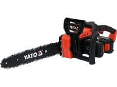 YATO Akumulatorska verižna žleznik Yato YT-82812, 4500 RPM, črna/rdeča