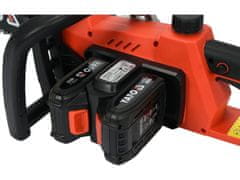 YATO Akumulatorska verižna žleznik Yato YT-82812, 4500 RPM, črna/rdeča